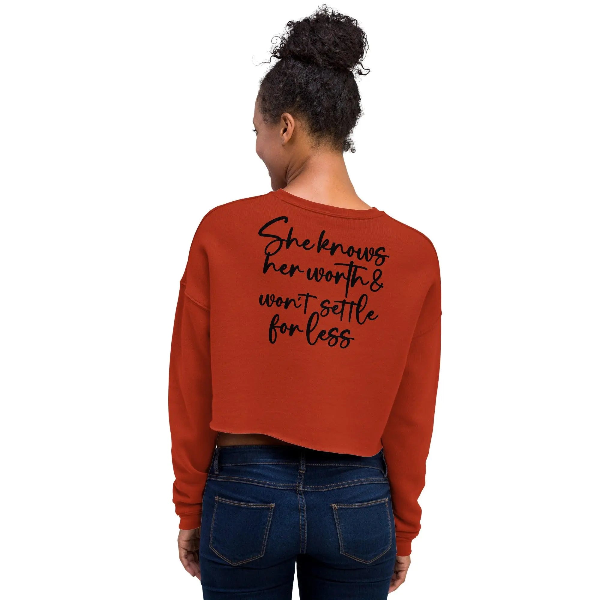 PowHERful Crop Sweatshirt - Briadanna