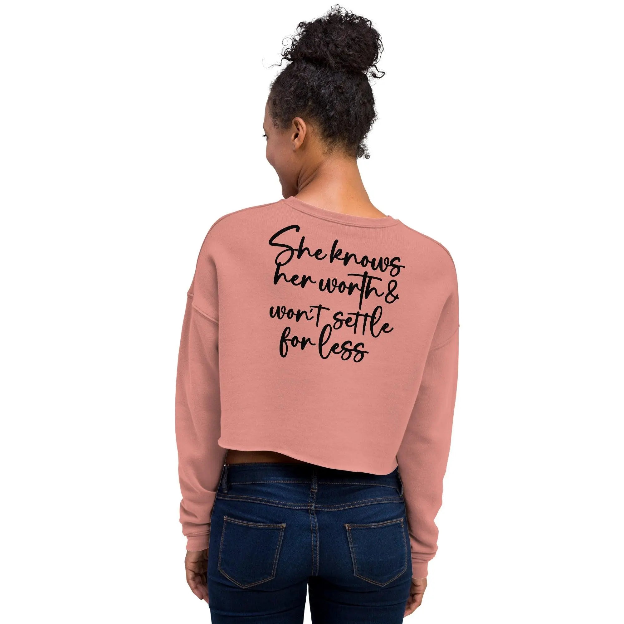 PowHERful Crop Sweatshirt - Briadanna