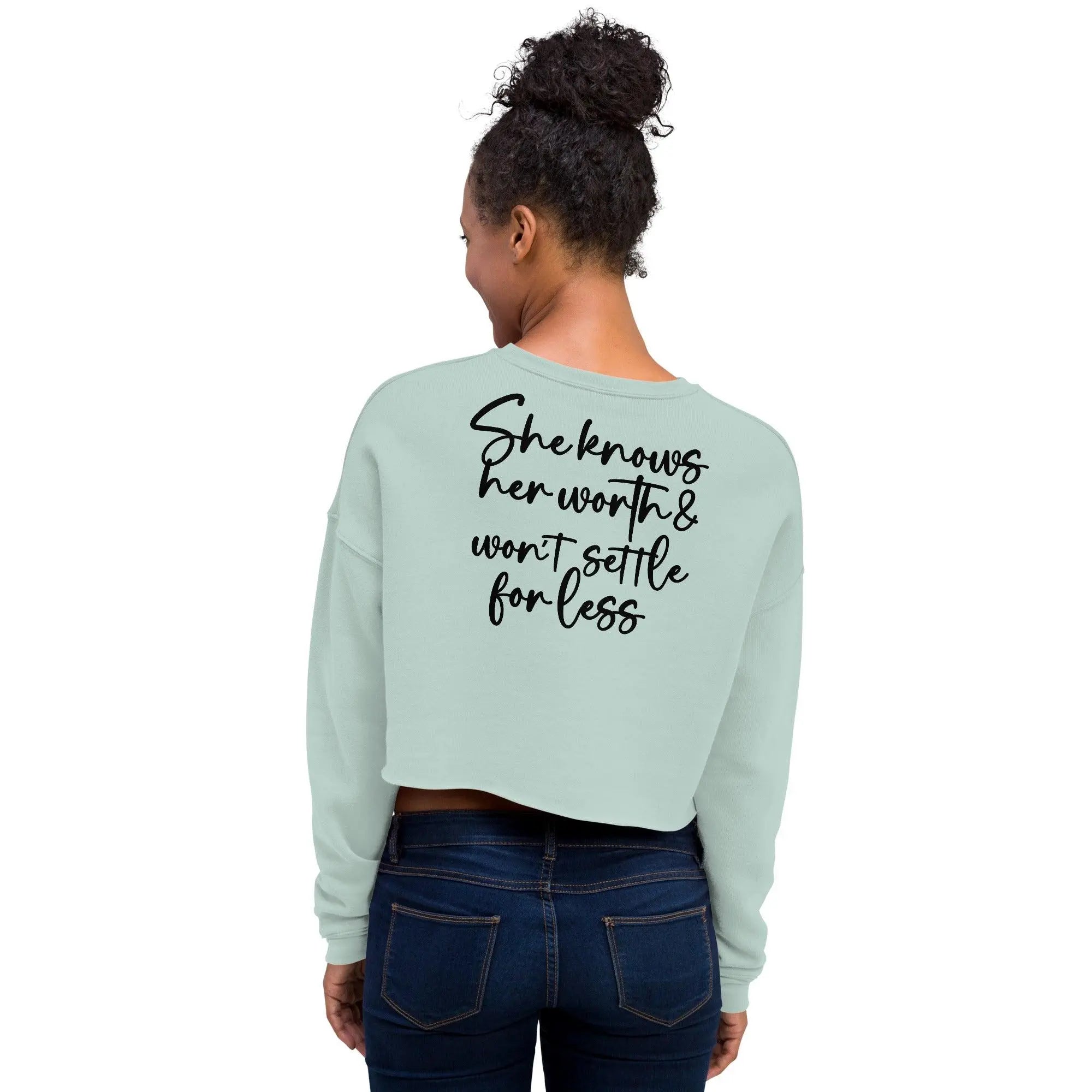 PowHERful Crop Sweatshirt - Briadanna