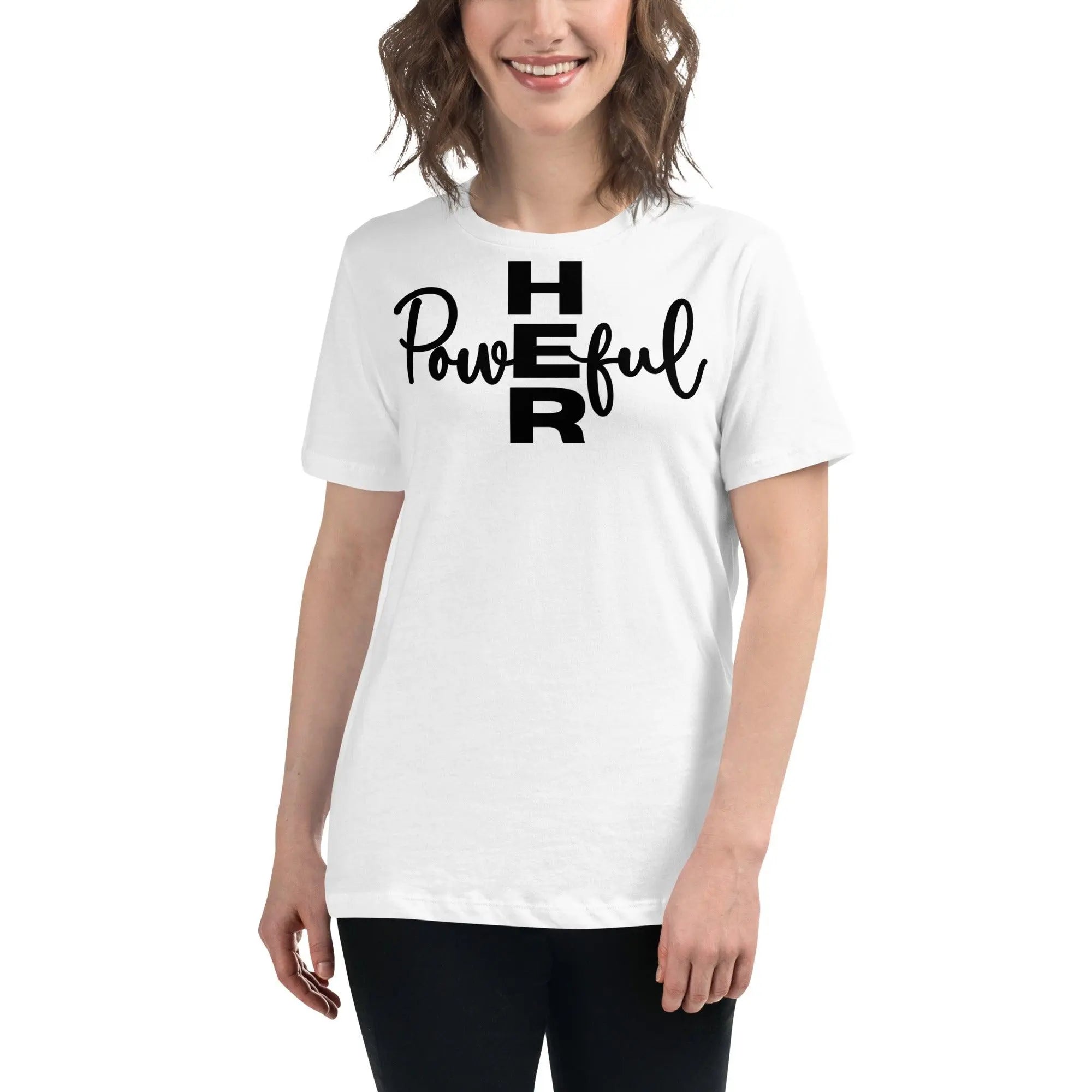 PowHERful Relaxed T-Shirt - Briadanna