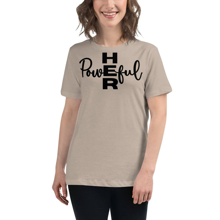 PowHERful Relaxed T-Shirt - Briadanna