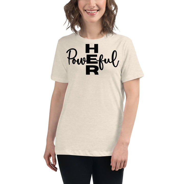 PowHERful Relaxed T-Shirt - Briadanna