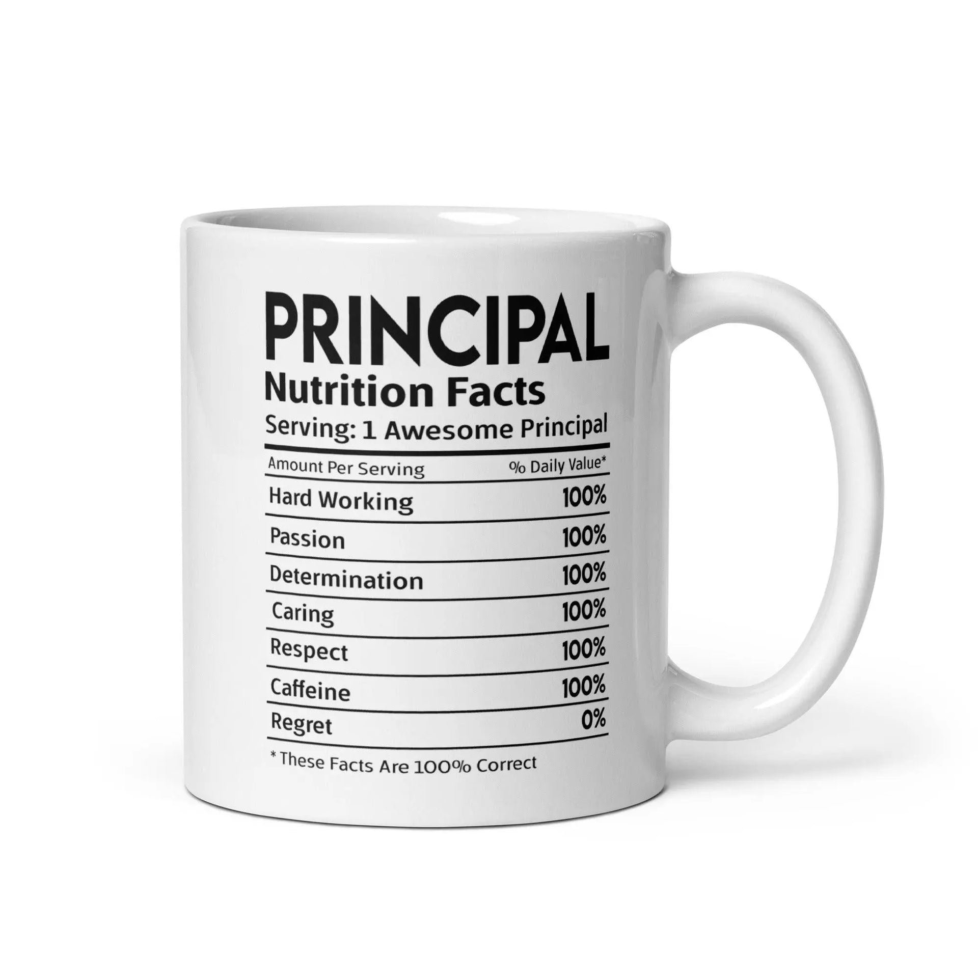 Principal's White Glossy Mug - Briadanna