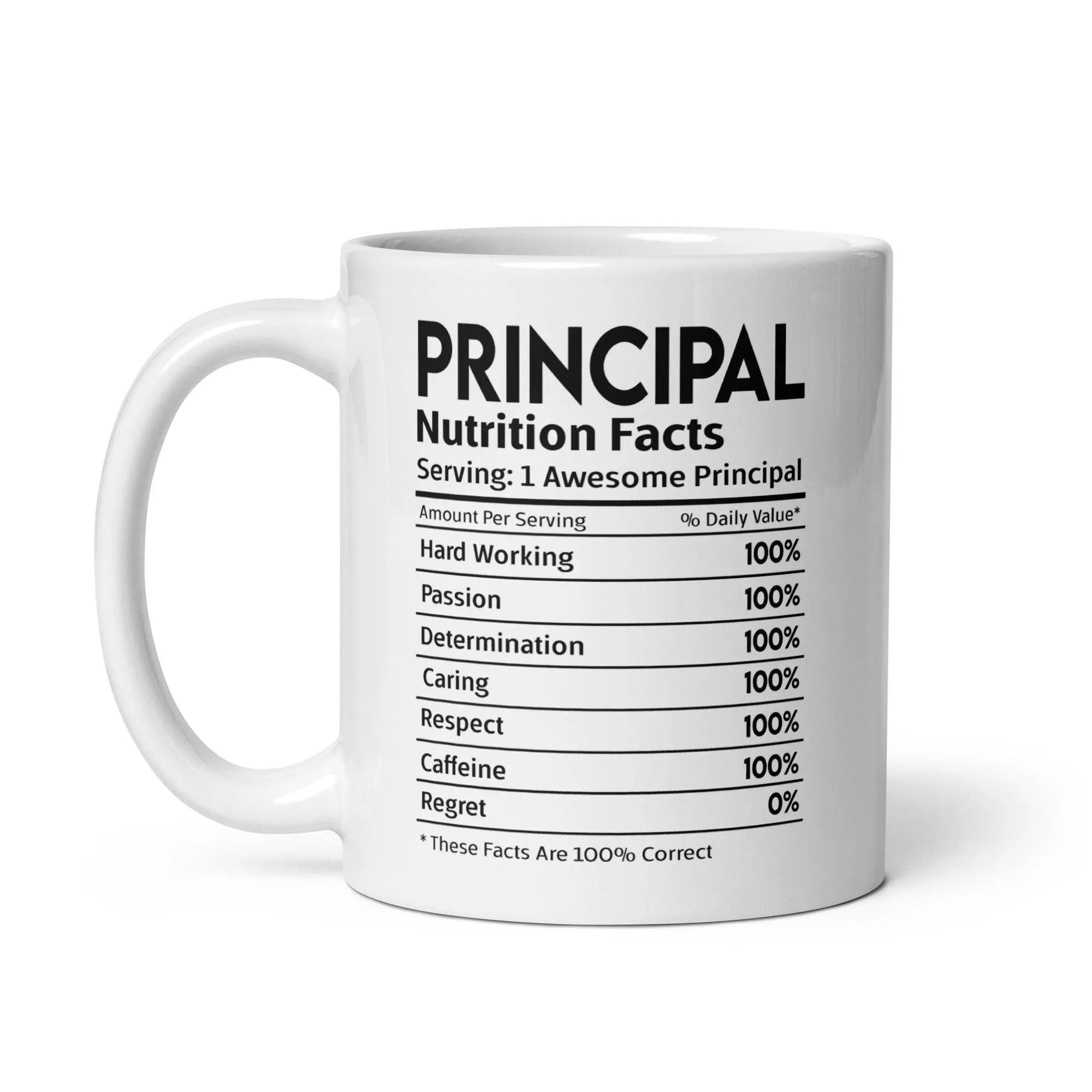 Principal's White Glossy Mug - Briadanna