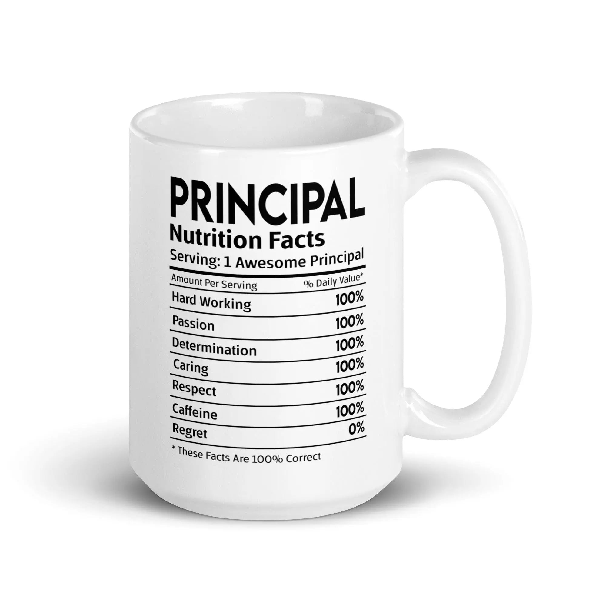 Principal's White Glossy Mug - Briadanna