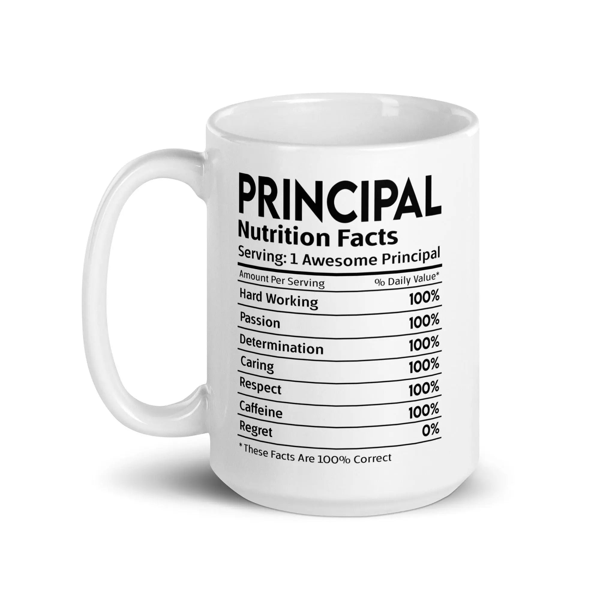 Principal's White Glossy Mug - Briadanna