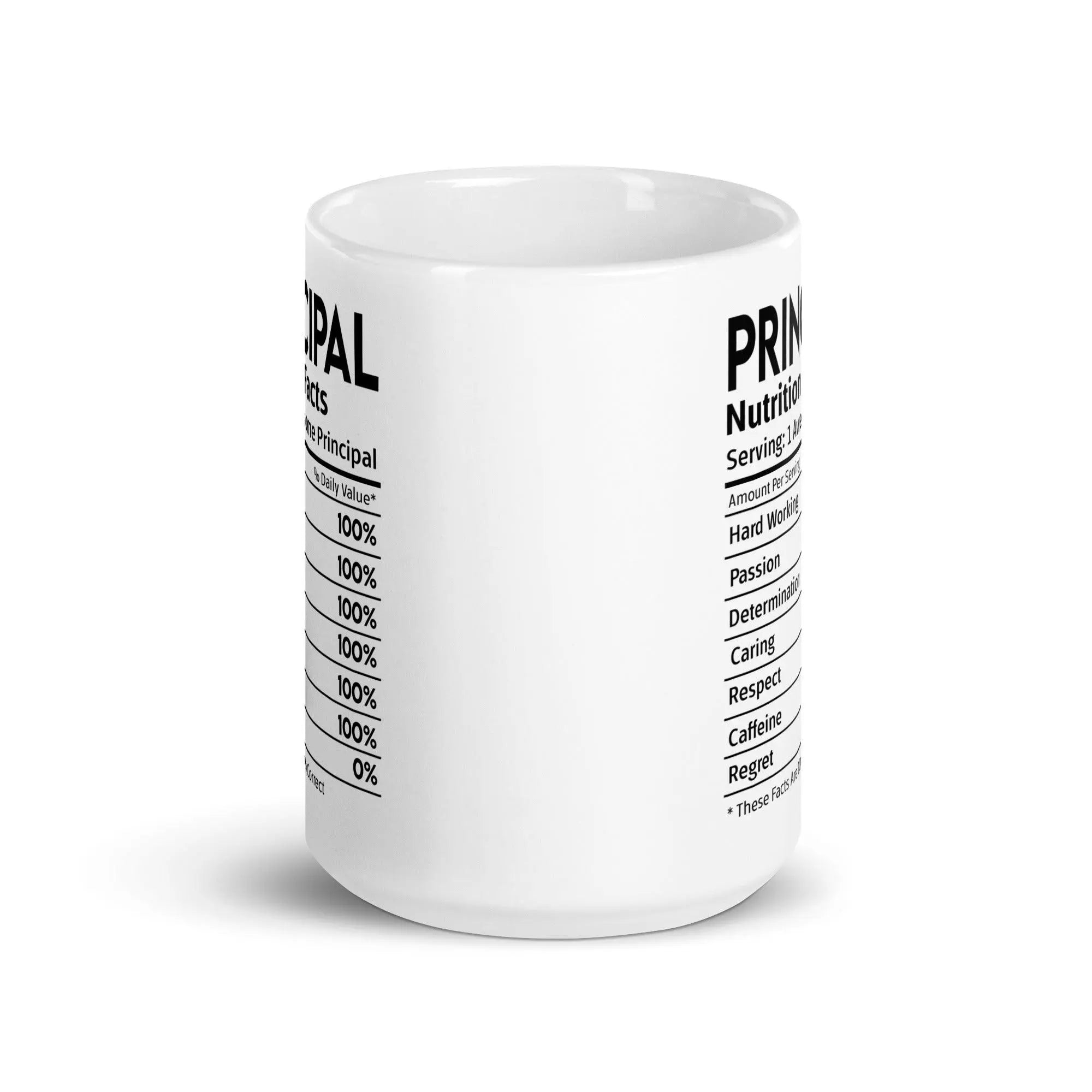 Principal's White Glossy Mug - Briadanna