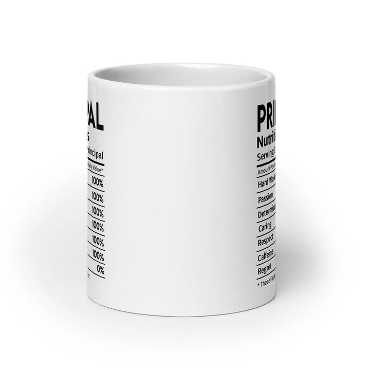 Principal's White Glossy Mug - Briadanna