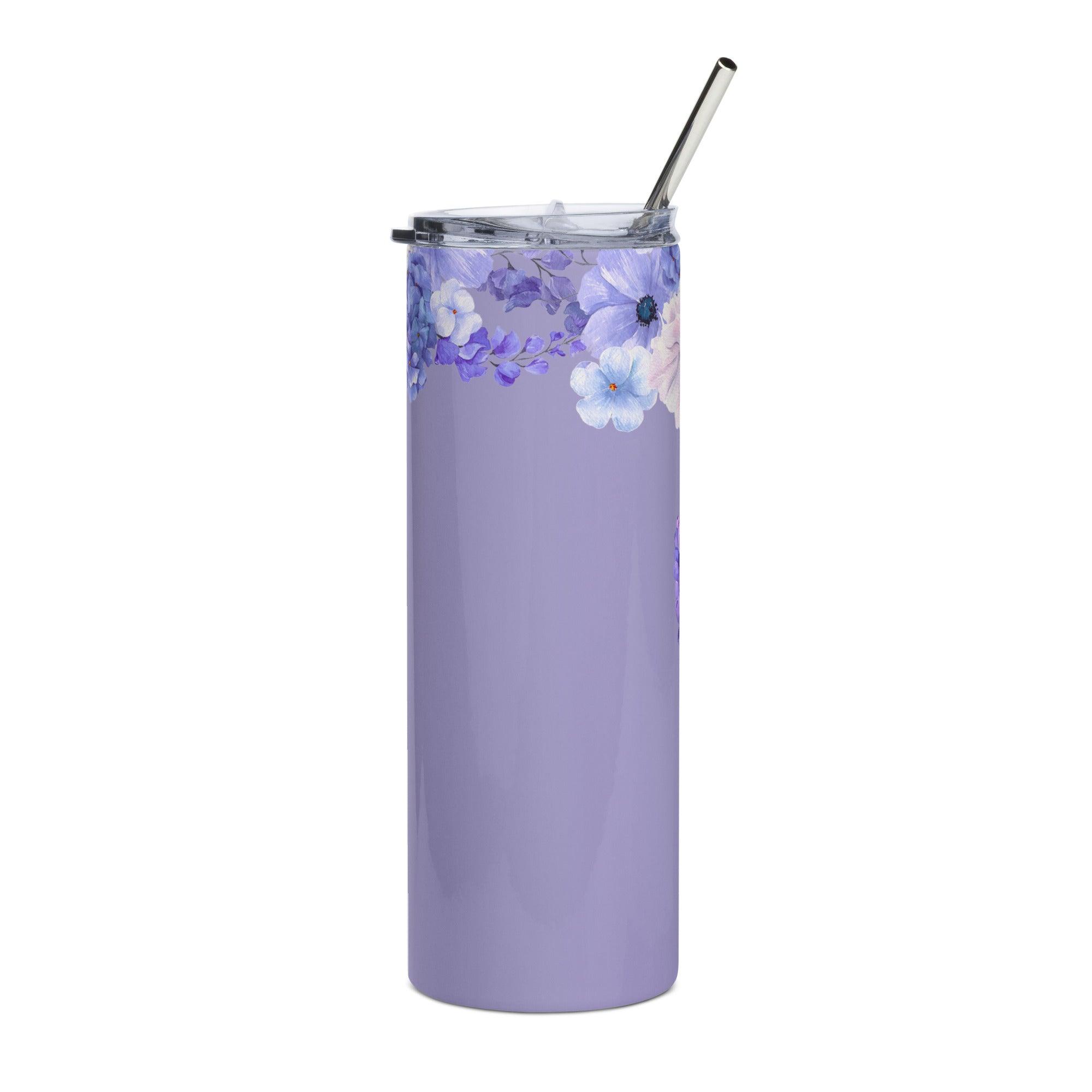 Purple Stainless Steel Tumbler - Briadanna