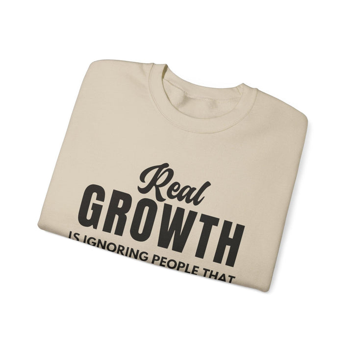 "Real Growth" Crewneck Sweatshirt - Briadanna