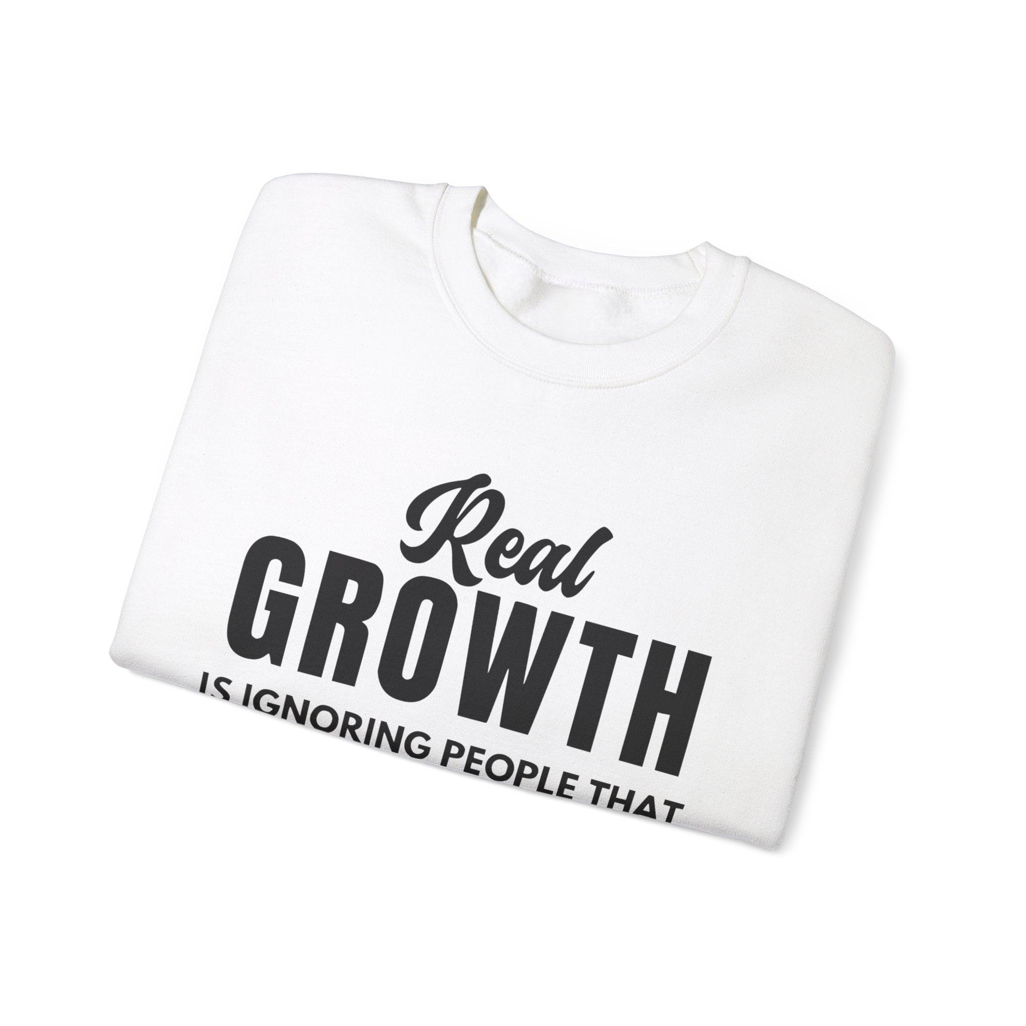 "Real Growth" Crewneck Sweatshirt - Briadanna