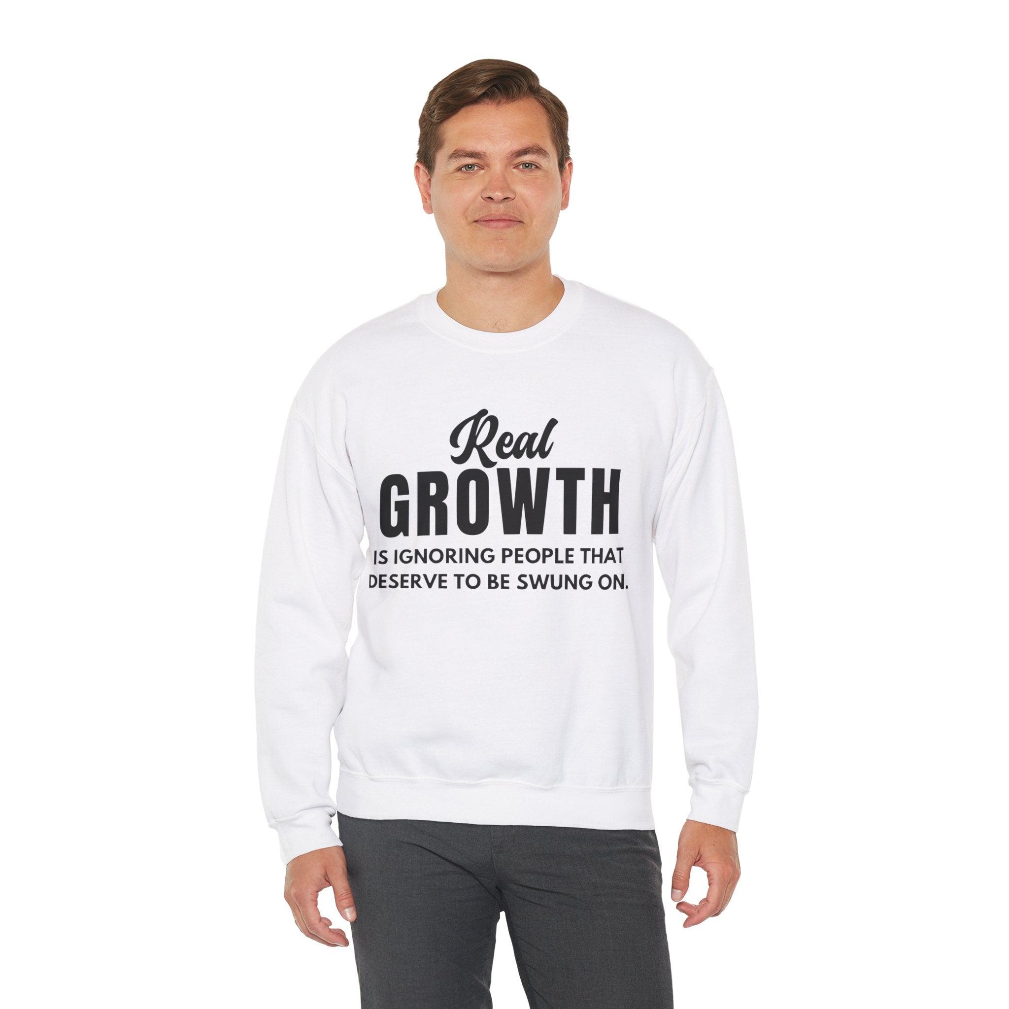 "Real Growth" Crewneck Sweatshirt - Briadanna