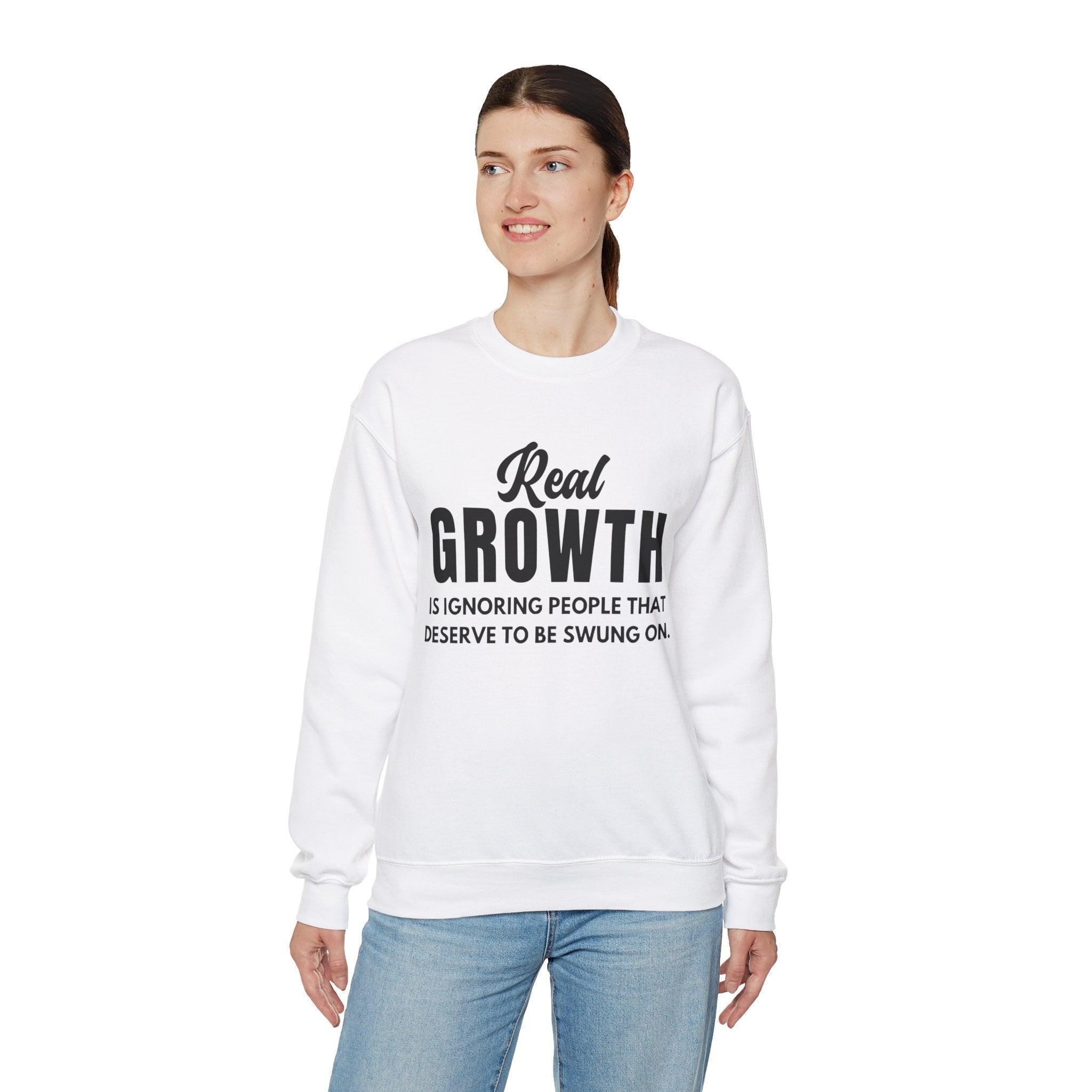 "Real Growth" Crewneck Sweatshirt - Briadanna