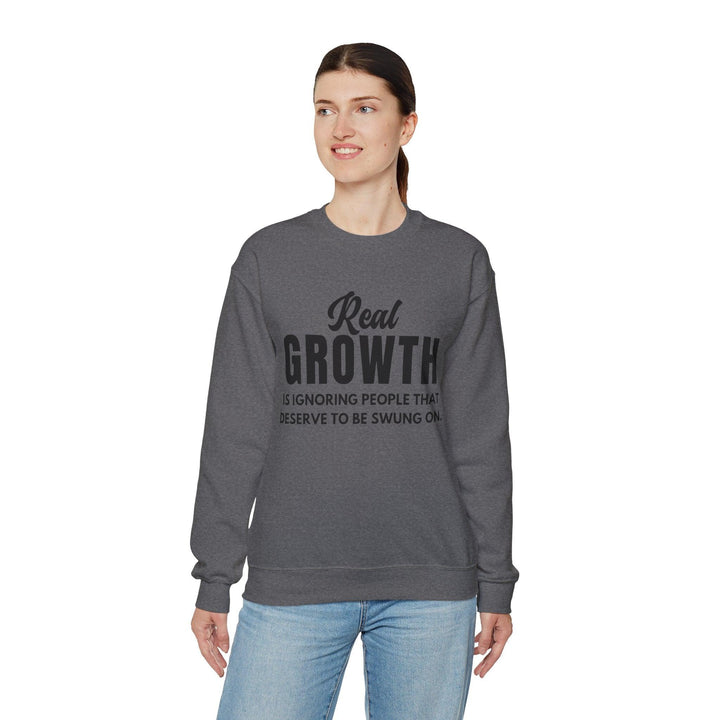 "Real Growth" Crewneck Sweatshirt - Briadanna