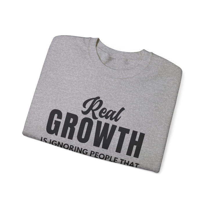 "Real Growth" Crewneck Sweatshirt - Briadanna