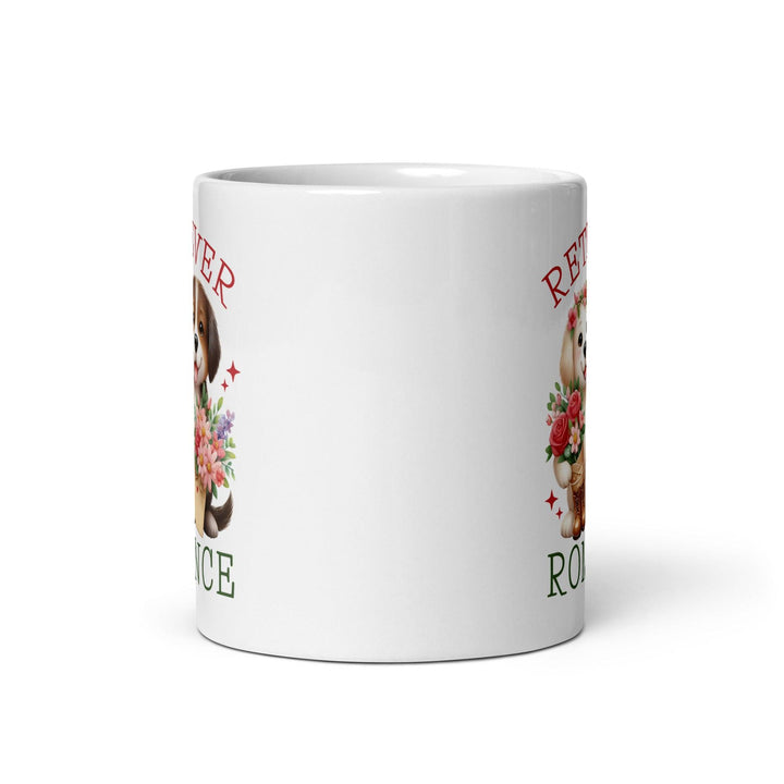 Retriever Romance Glossy Mug - Briadanna