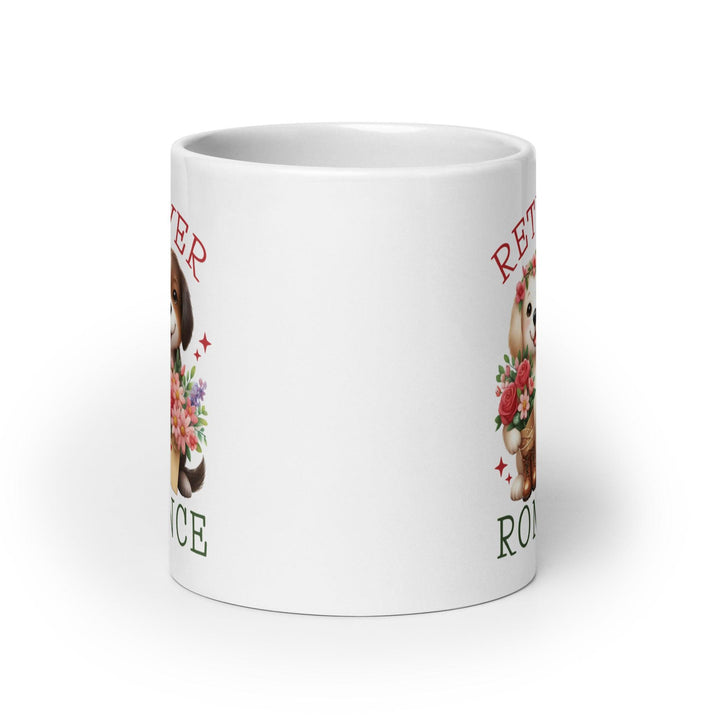 Retriever Romance Glossy Mug - Briadanna