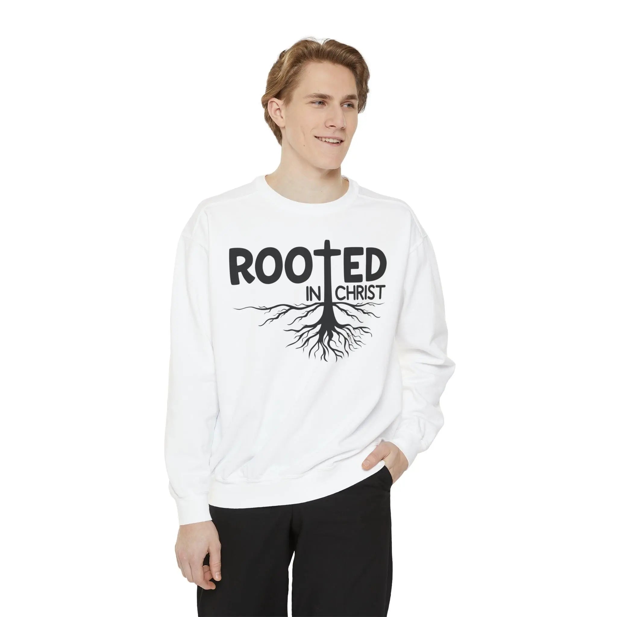 Rooted In Christ Sweatshirt - Briadanna