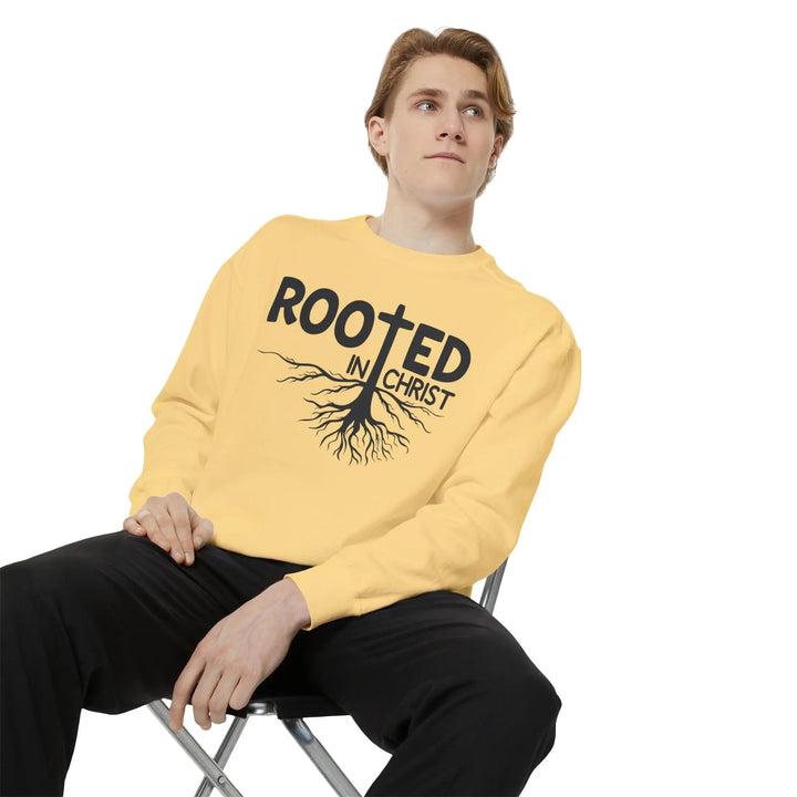 Rooted In Christ Sweatshirt - Briadanna