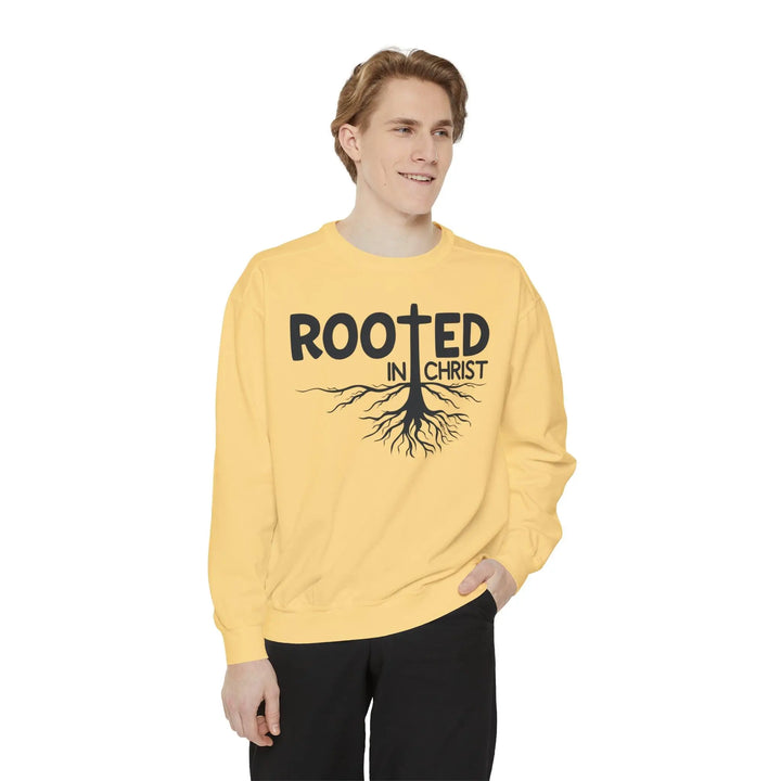 Rooted In Christ Sweatshirt - Briadanna