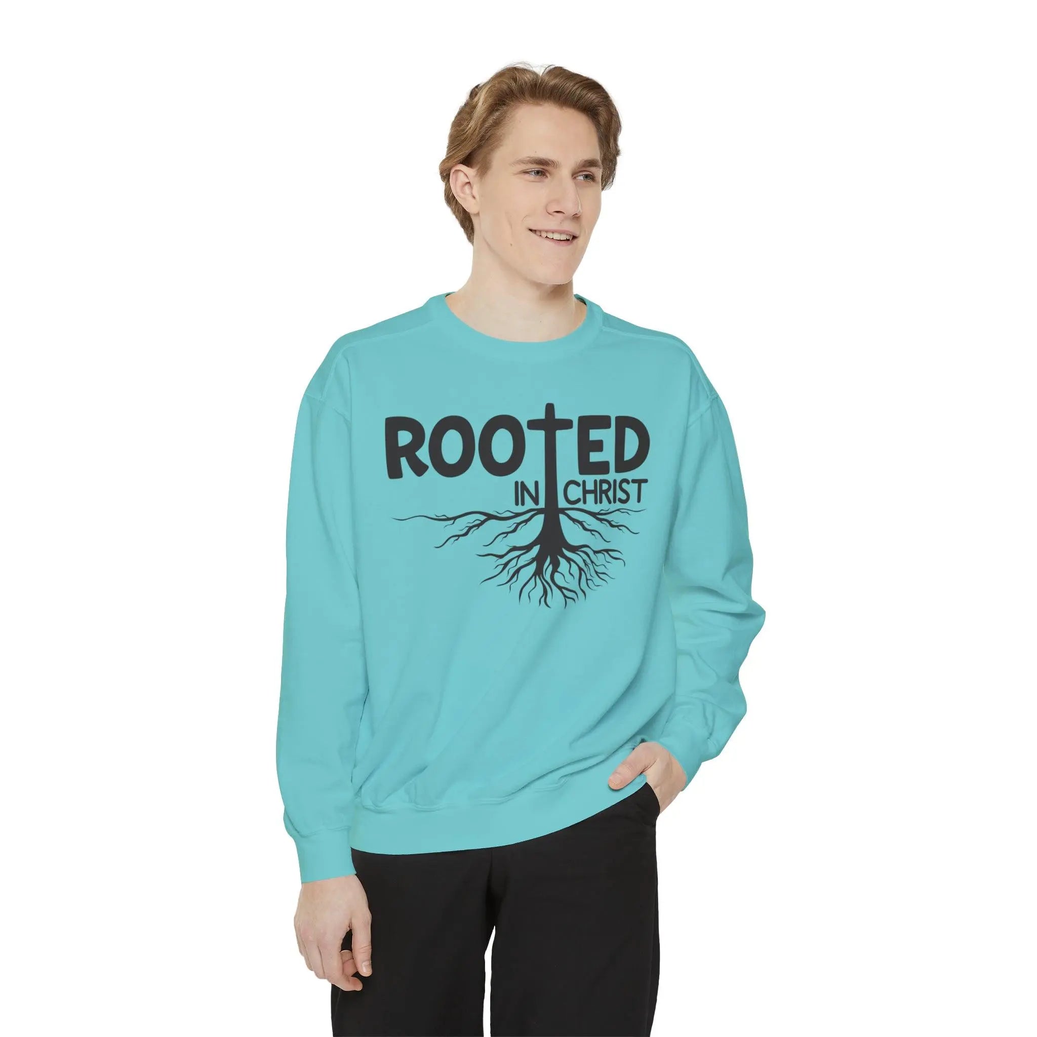 Rooted In Christ Sweatshirt - Briadanna