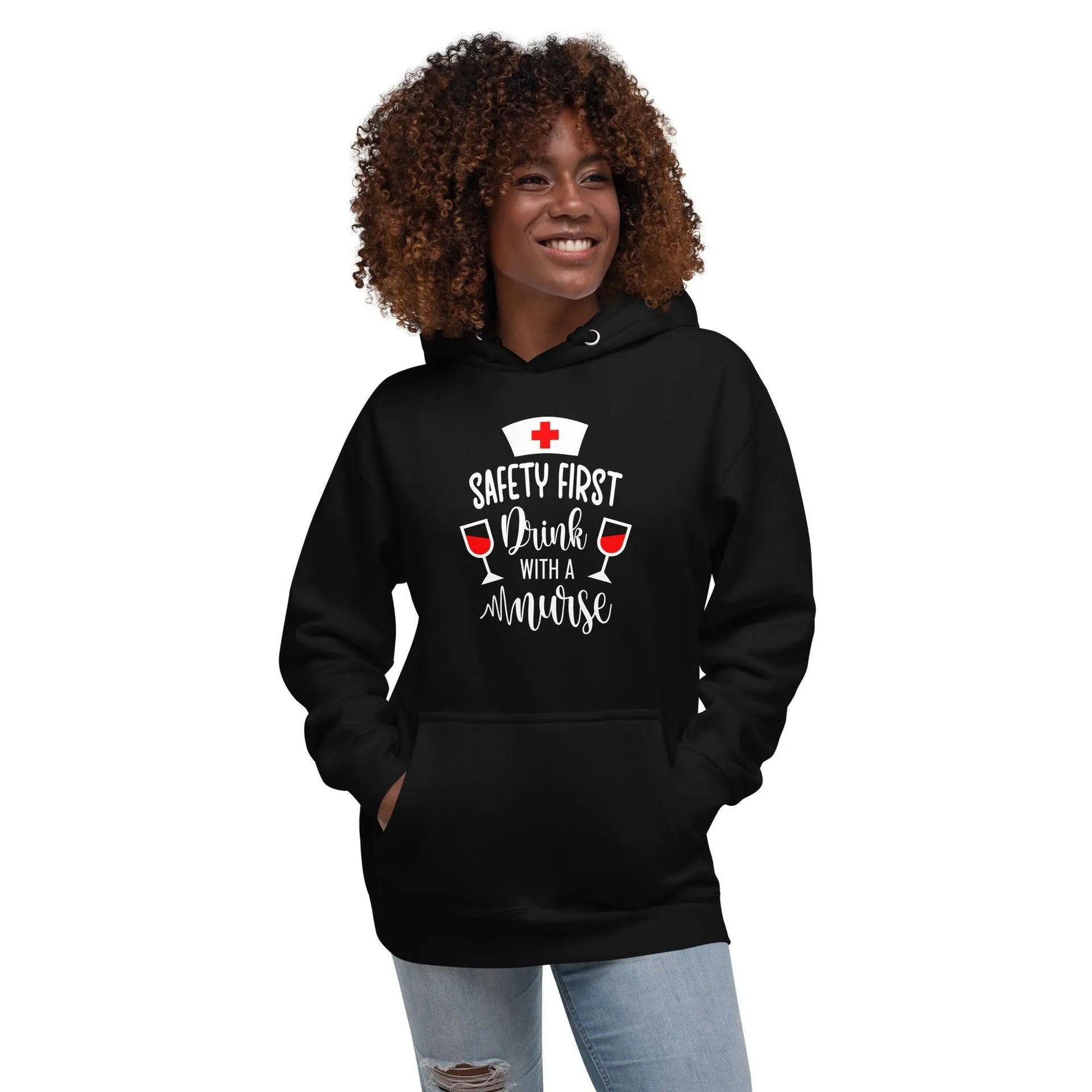 Safety First Drink Hoodie - Briadanna