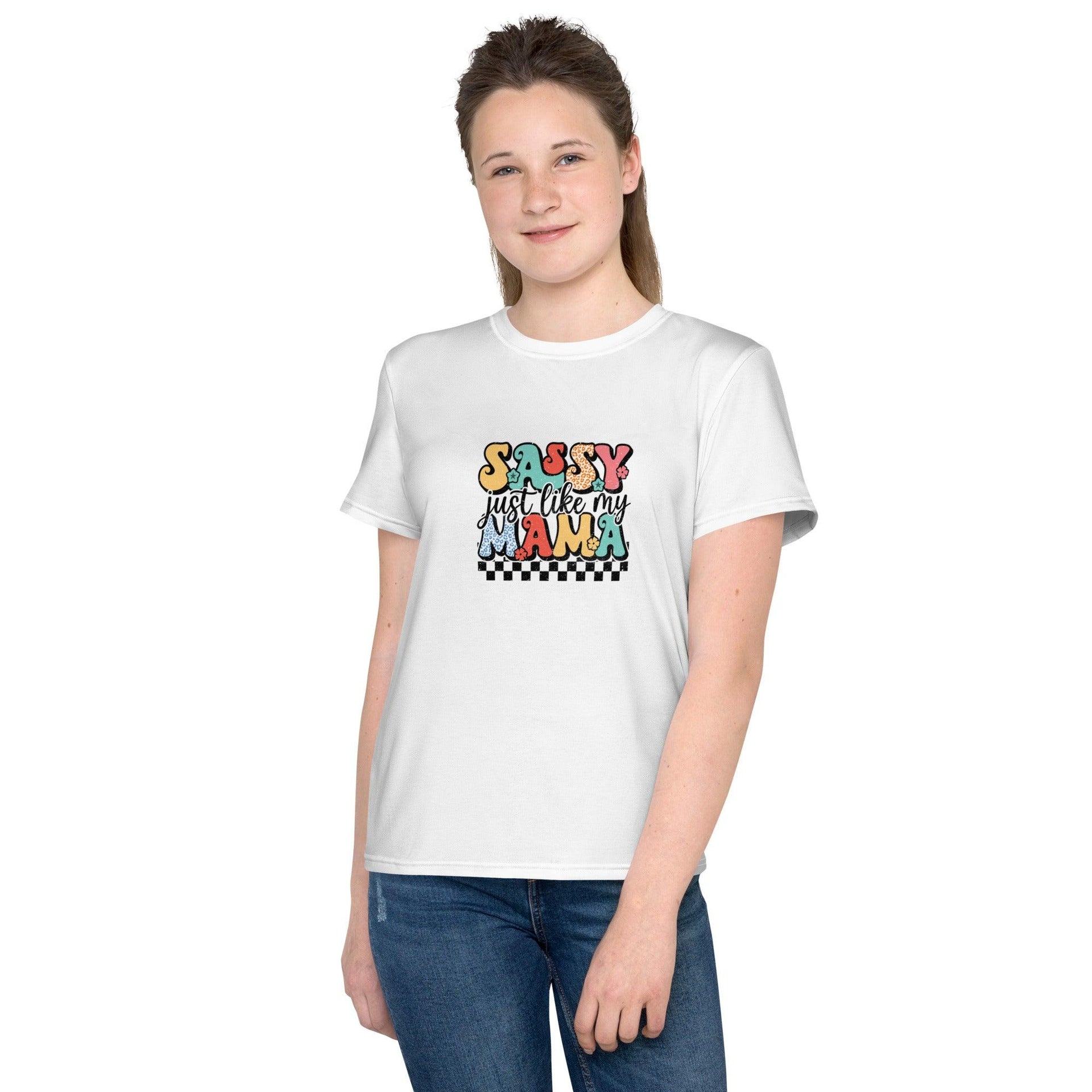 "Sassy Like Mama" Youth Tee - Briadanna