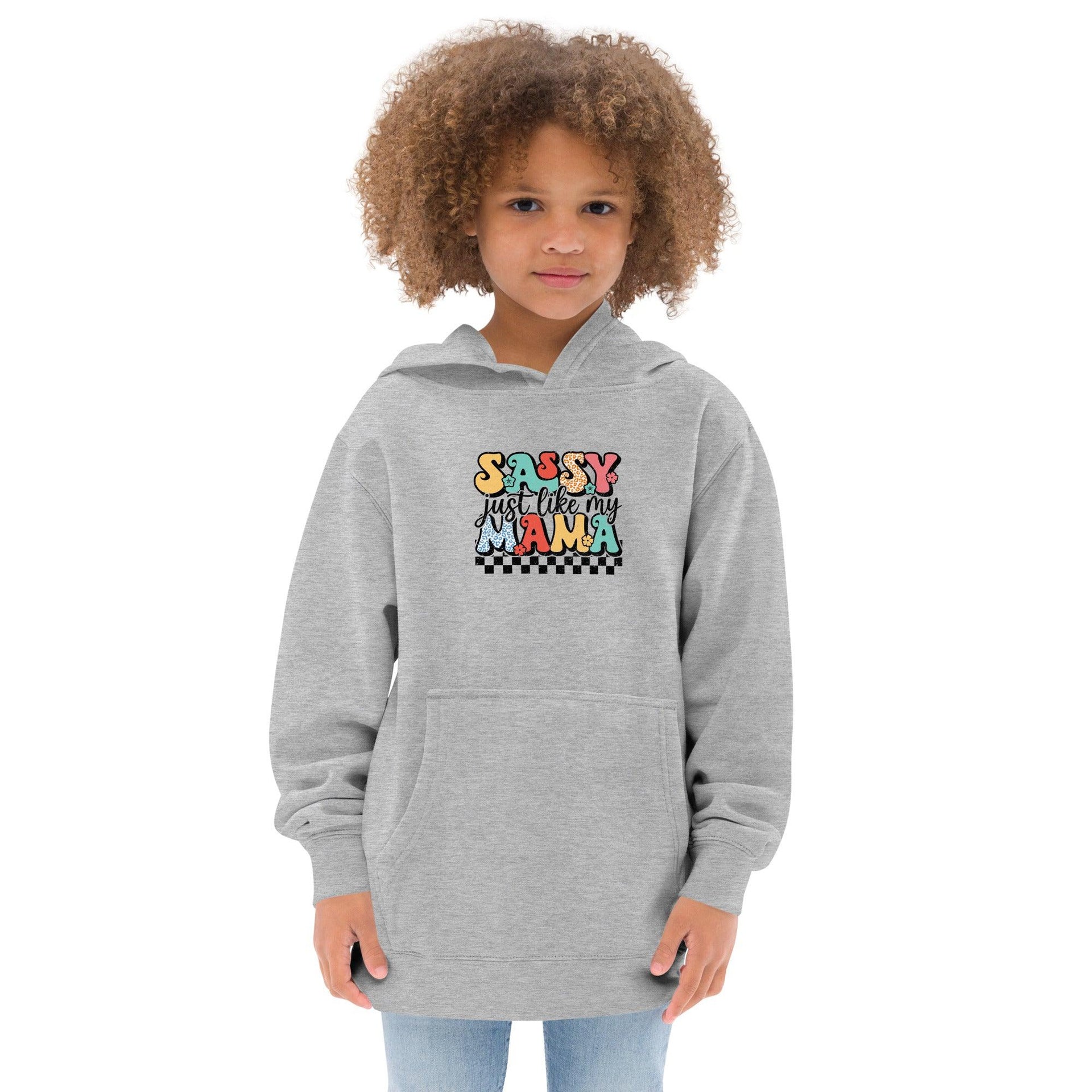 "Sassy Like My Mama" Kids Hoodie - Briadanna