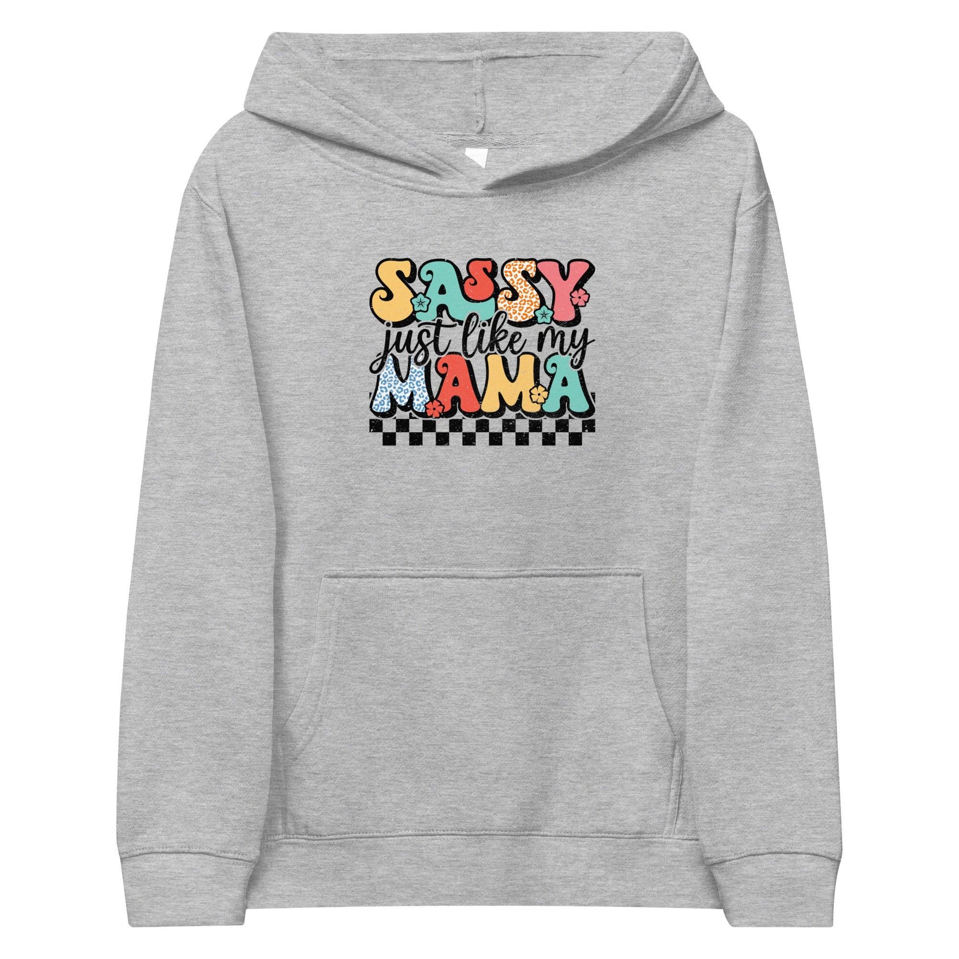 "Sassy Like My Mama" Kids Hoodie - Briadanna