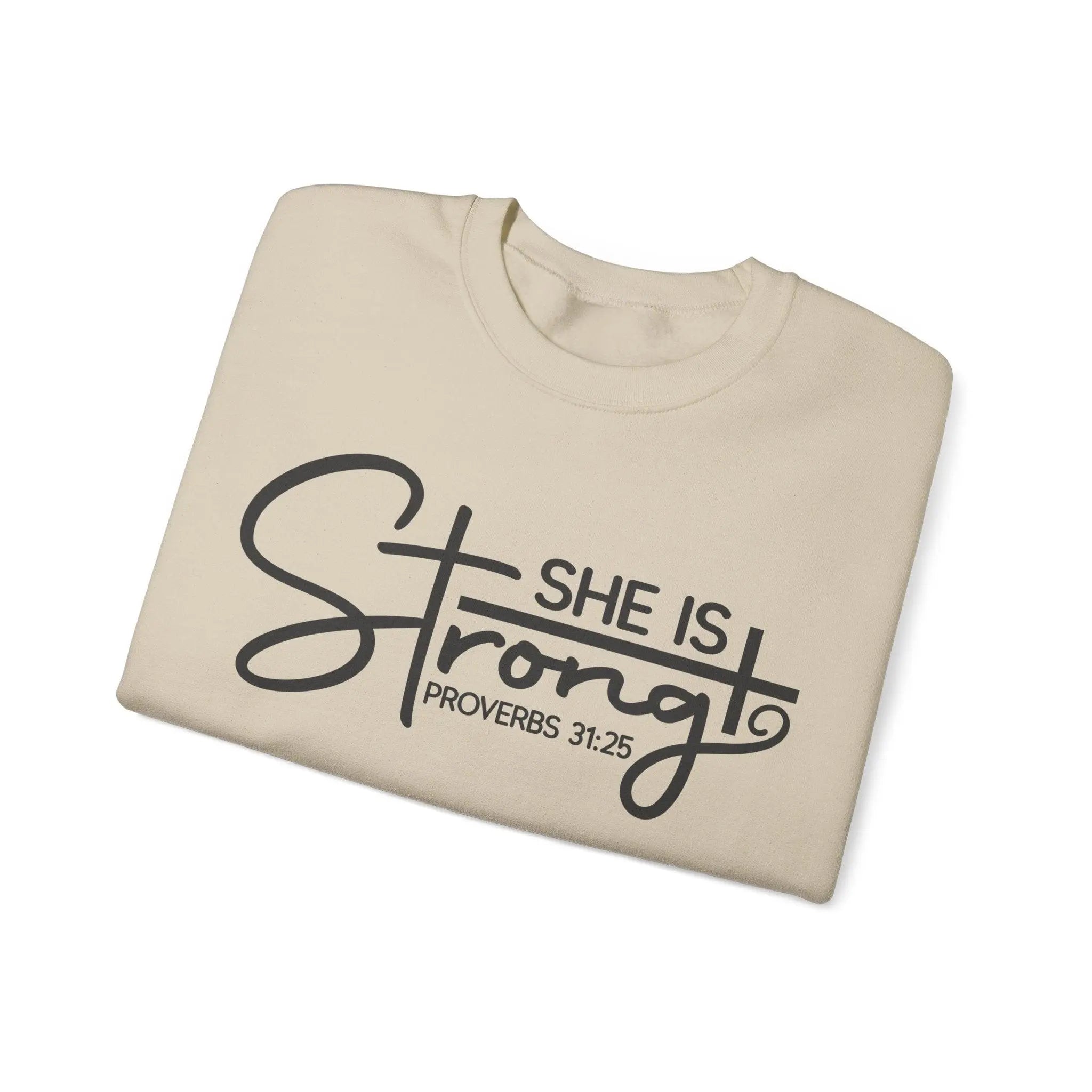 "She Is Strong" Sweatshirt - Briadanna