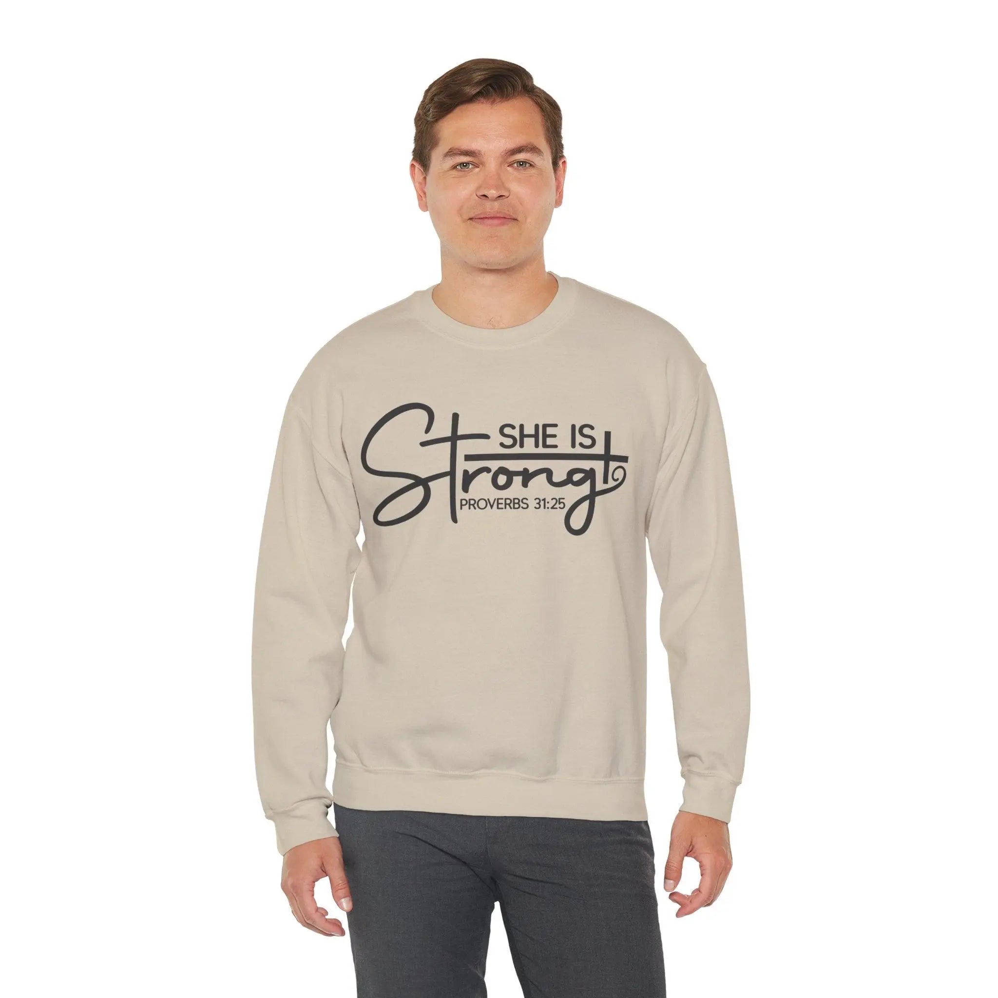 "She Is Strong" Sweatshirt - Briadanna