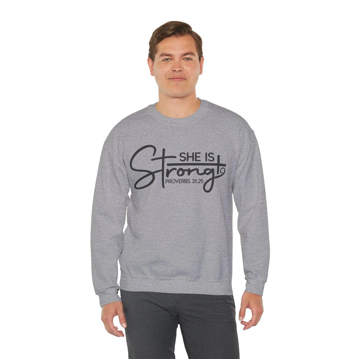 "She Is Strong" Sweatshirt - Briadanna