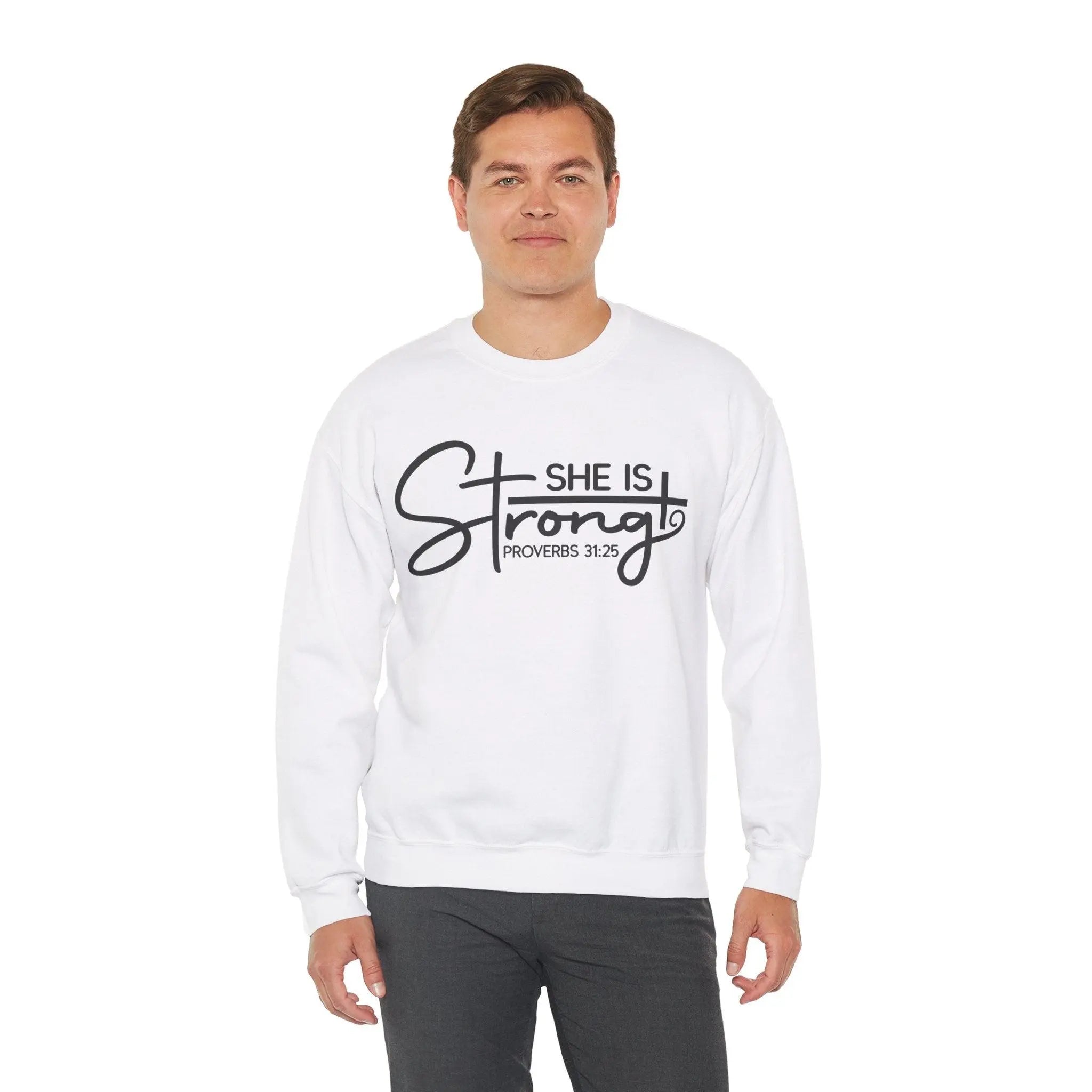 "She Is Strong" Sweatshirt - Briadanna