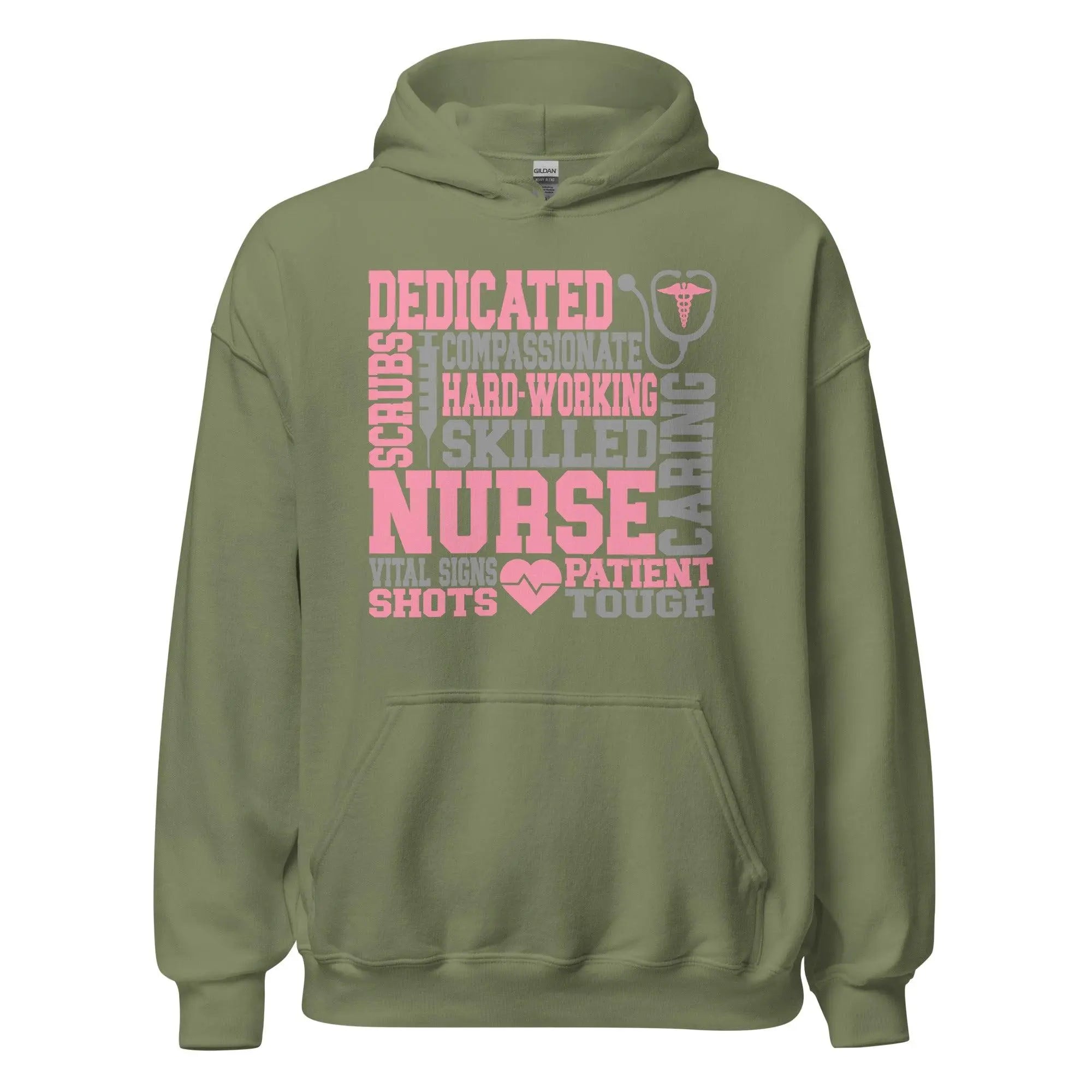 Skilled Nurse's Unisex Hoodie - Briadanna