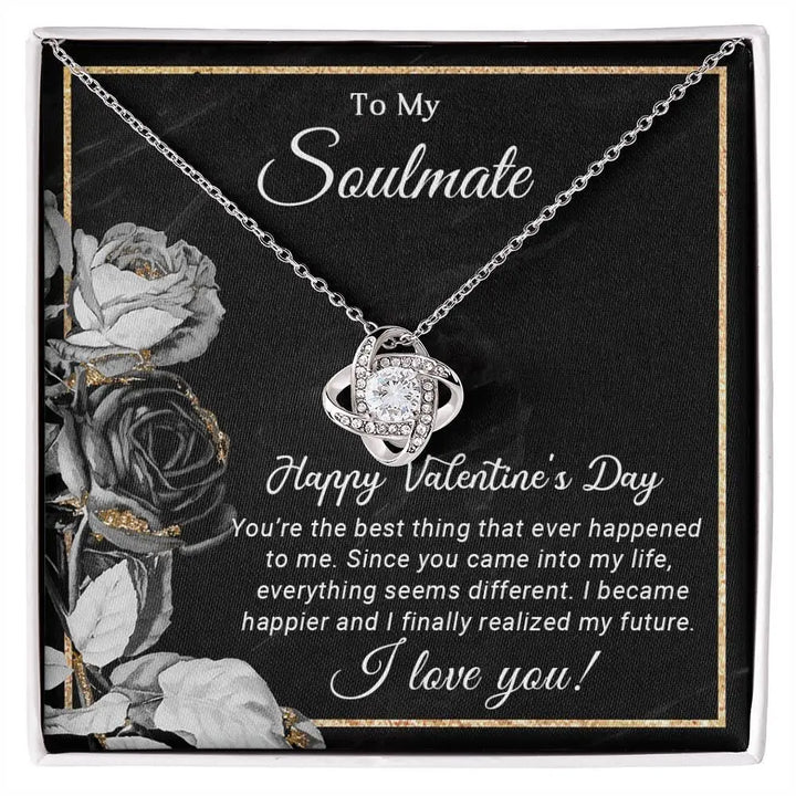 Soulmate's Love Knot Necklace - Briadanna