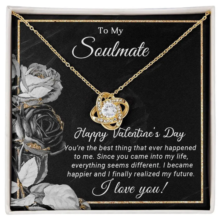 Soulmate's Love Knot Necklace - Briadanna