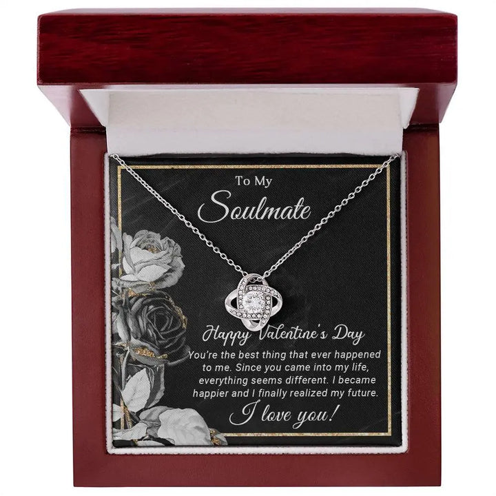 Soulmate's Love Knot Necklace - Briadanna