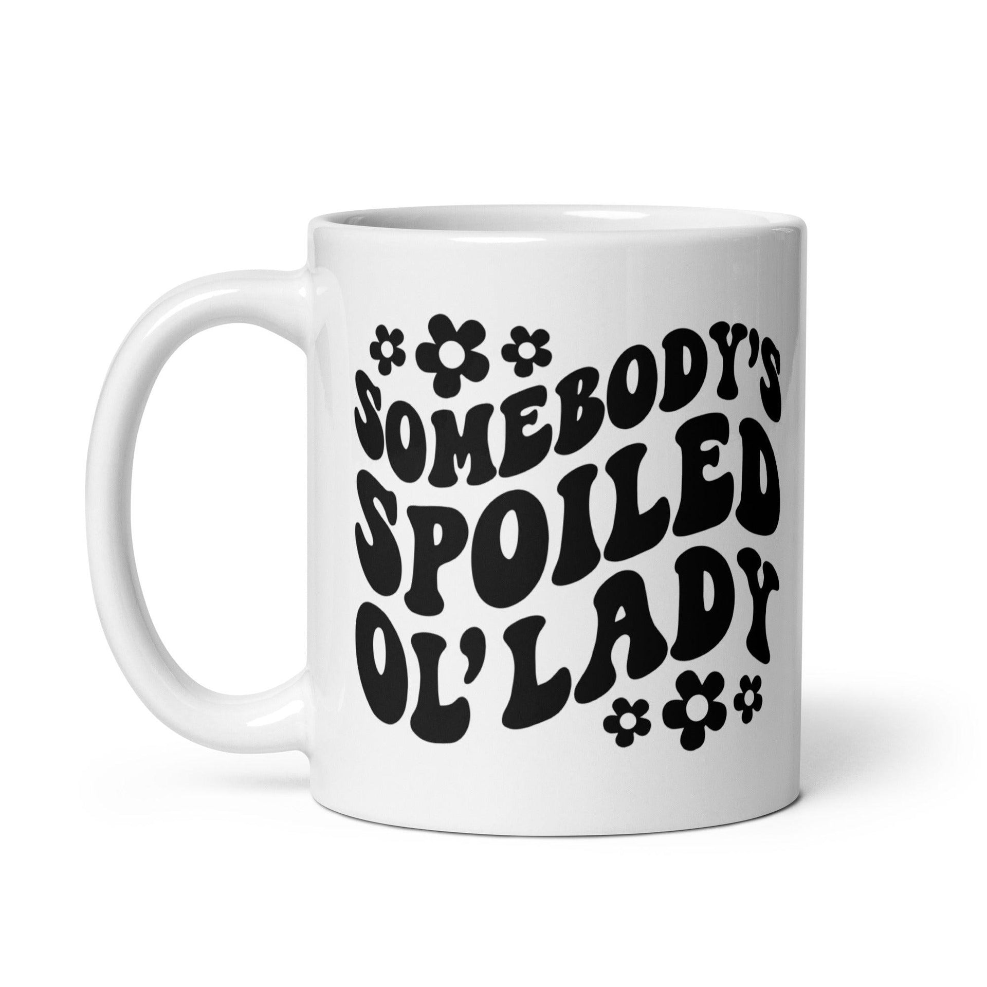 Spoiled Old Lady Glossy Mug - Briadanna