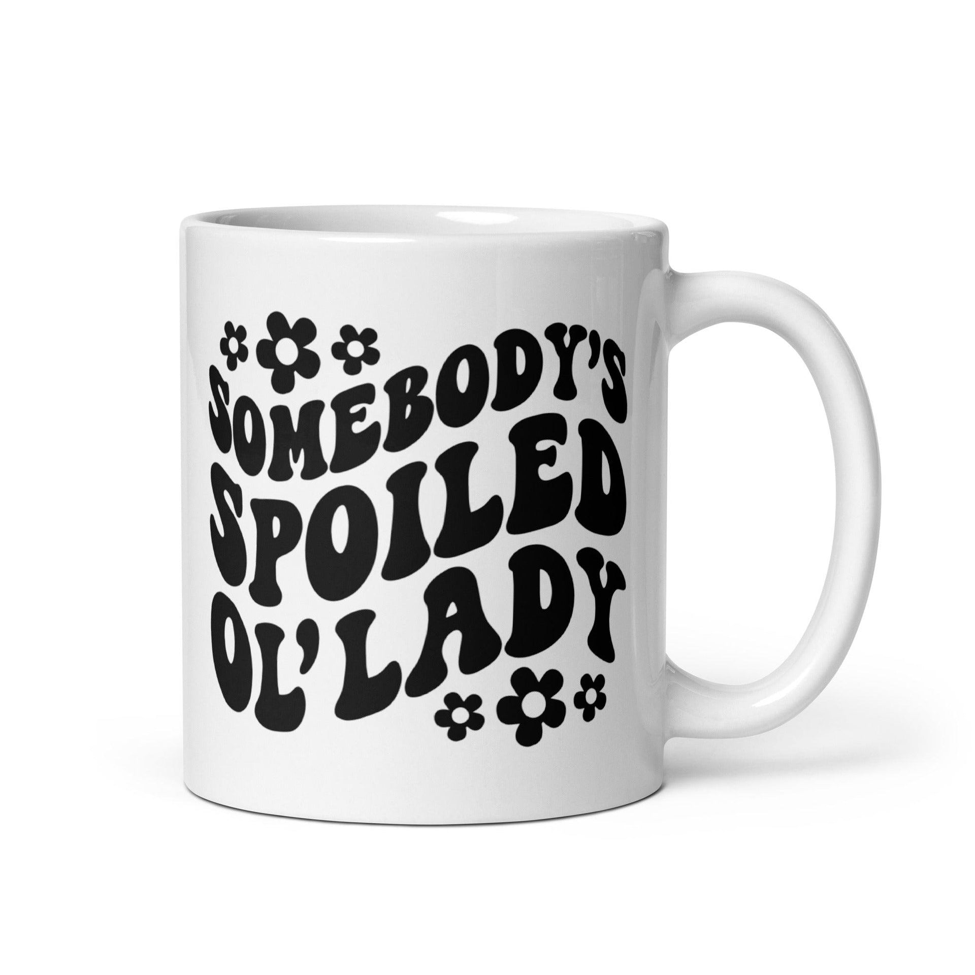 Spoiled Old Lady Glossy Mug - Briadanna