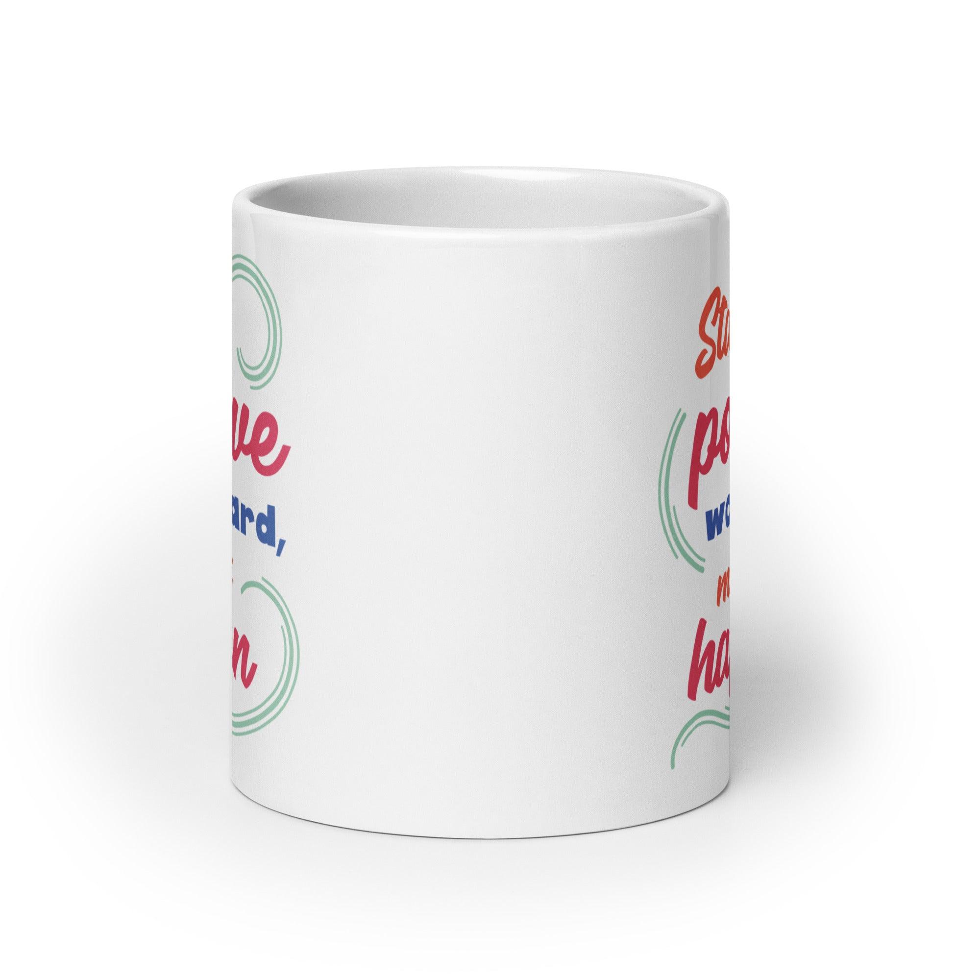 Stay Positive Glossy Mug - Briadanna