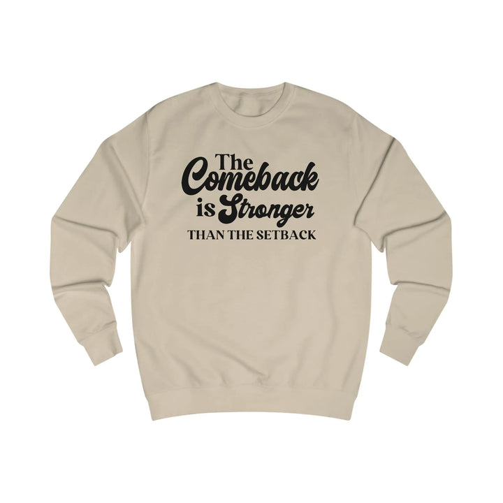 "Strong Comeback" Men's Sweatshirt - Briadanna