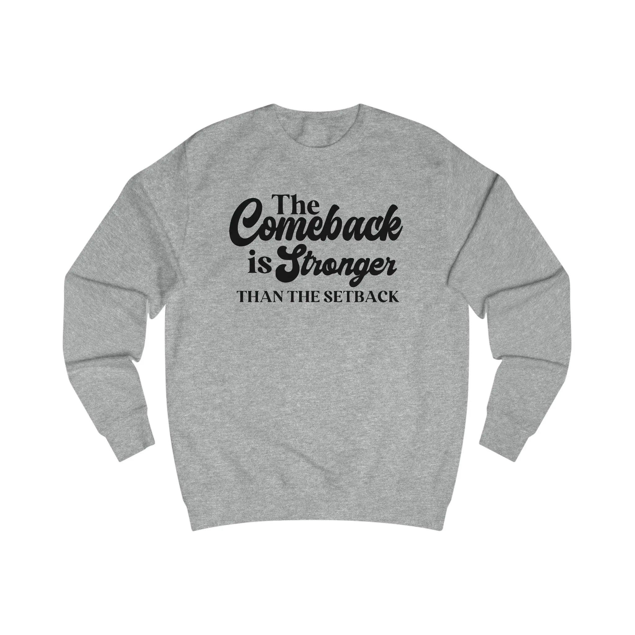 "Strong Comeback" Men's Sweatshirt - Briadanna