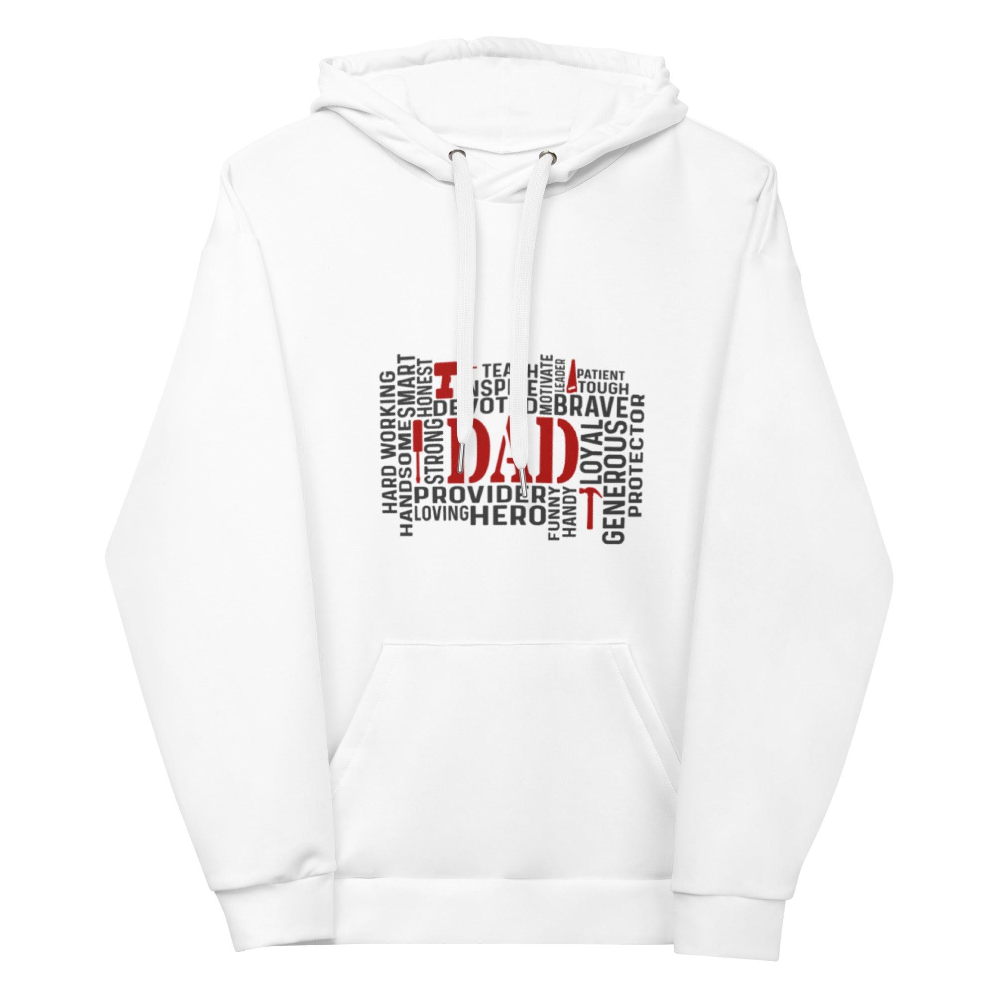 Strong, Devoted, Hero Dad Hoodie - Briadanna