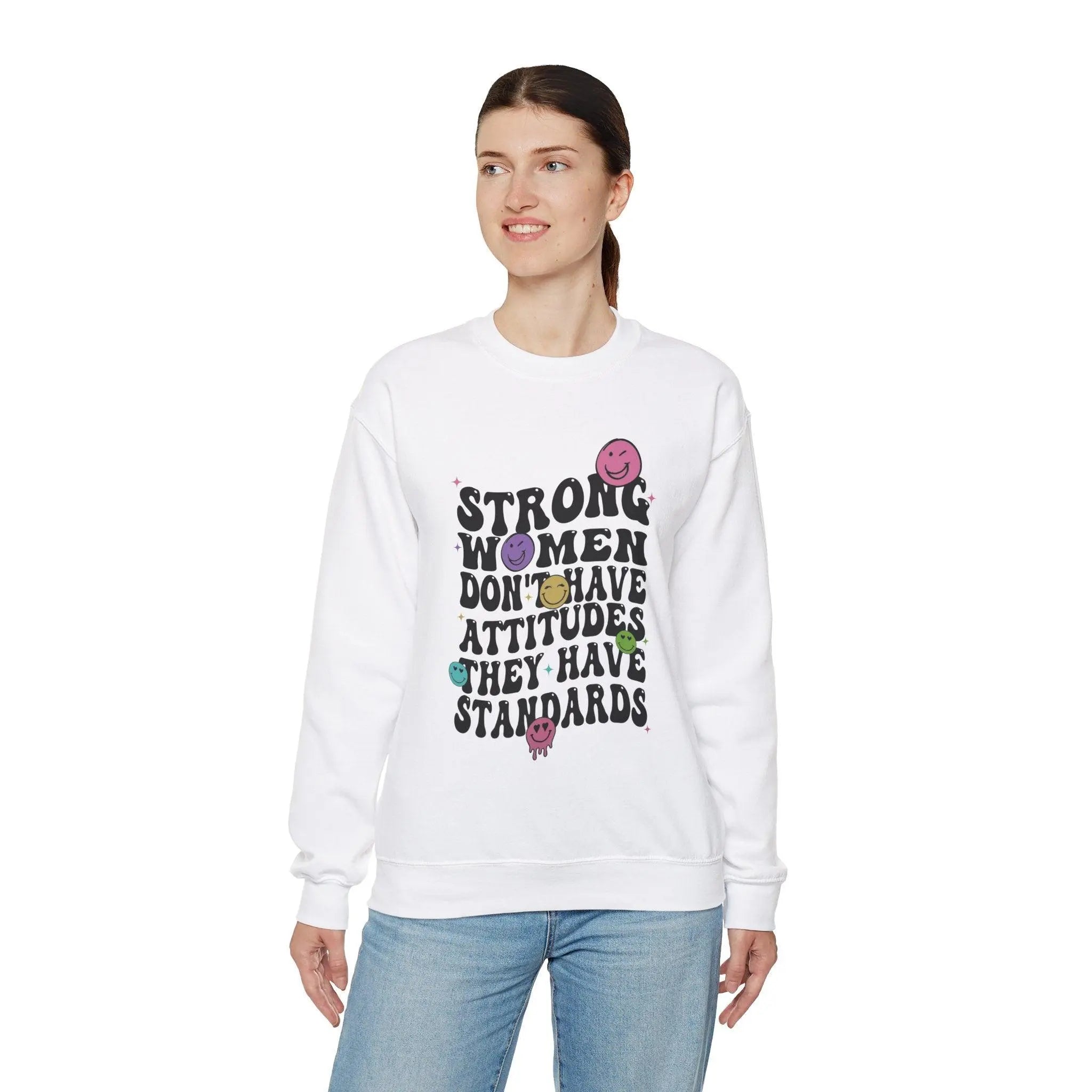 Strong Women Crewneck Sweatshirt - Briadanna