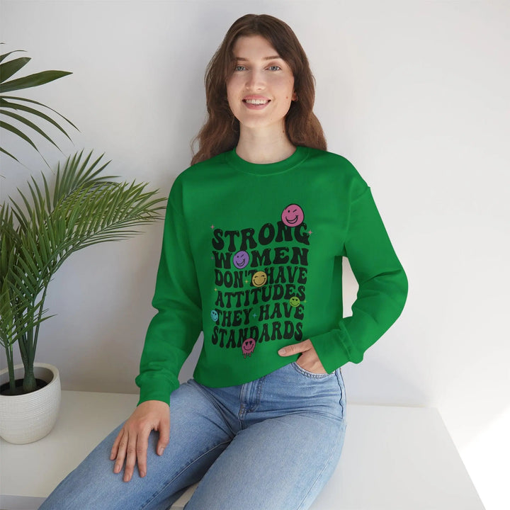 Strong Women Crewneck Sweatshirt - Briadanna