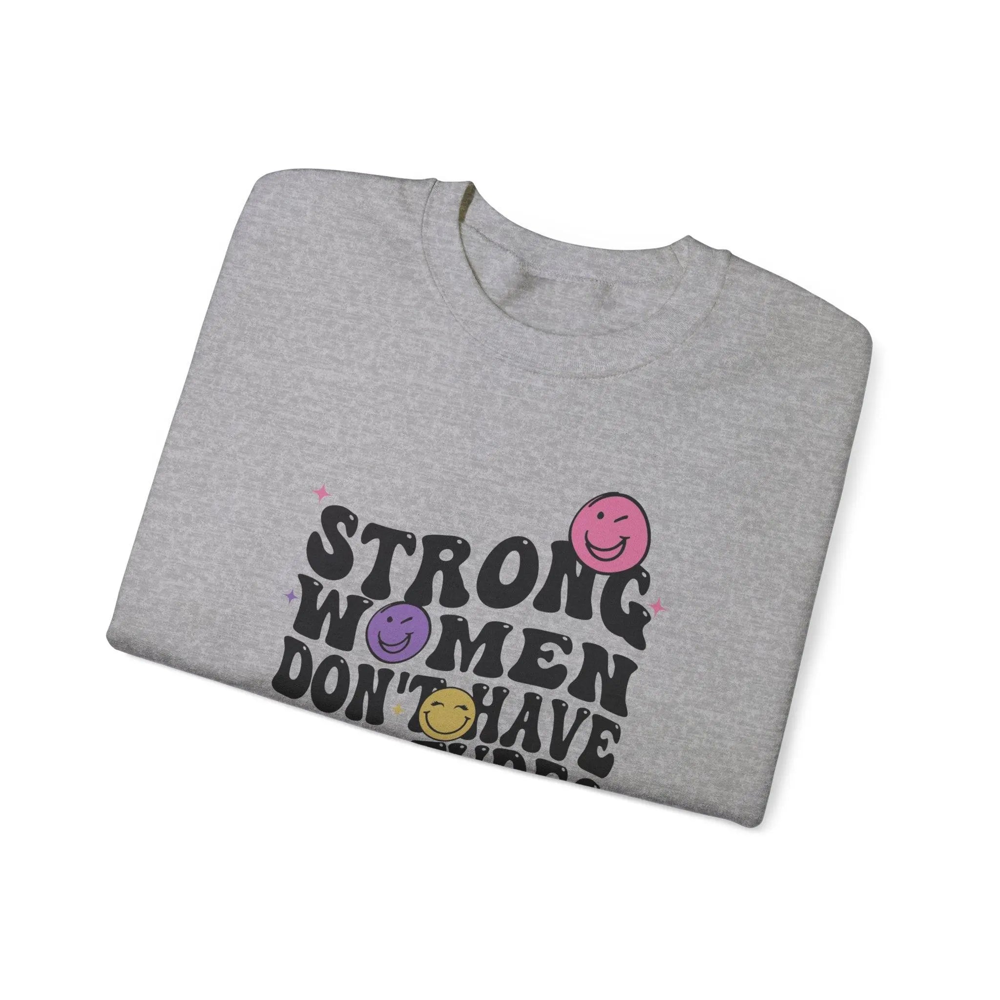 Strong Women Crewneck Sweatshirt - Briadanna