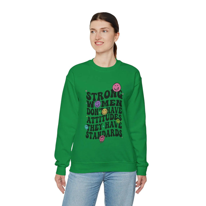 Strong Women Crewneck Sweatshirt - Briadanna