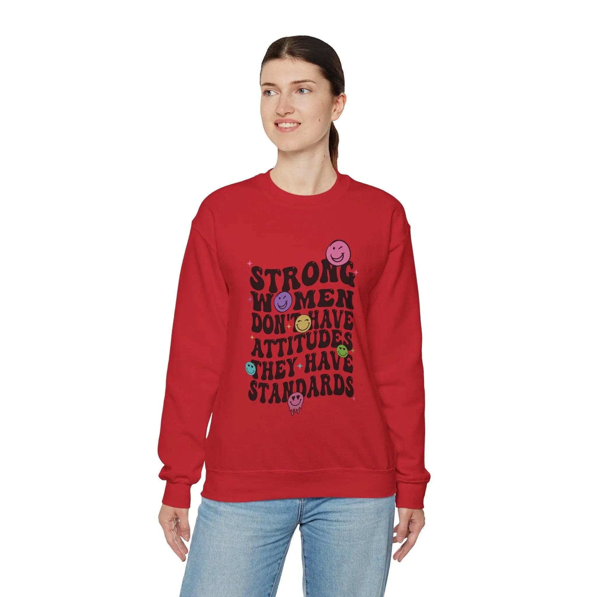 Strong Women Crewneck Sweatshirt - Briadanna