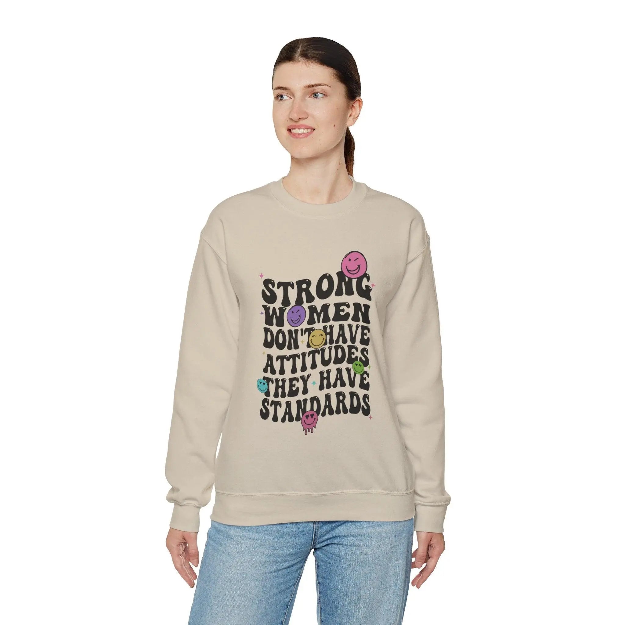 Strong Women Crewneck Sweatshirt - Briadanna