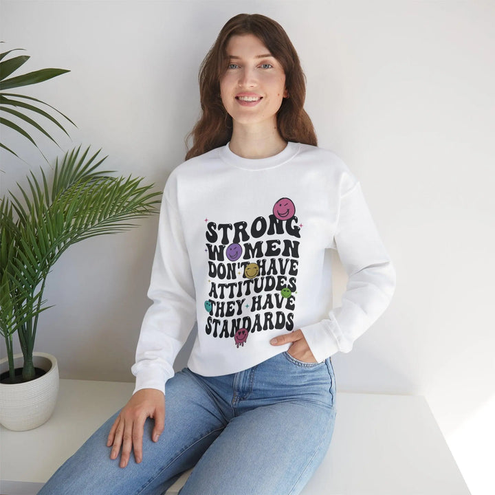 Strong Women Crewneck Sweatshirt - Briadanna